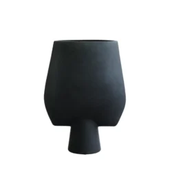 Sphere vaasi Square Big Ø33 cm, Musta