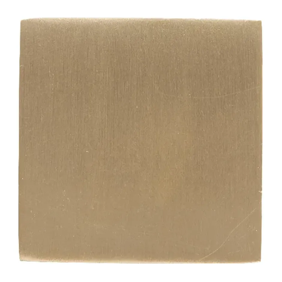 Square koukku large, Brass