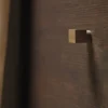 Square koukku small, Casted brass