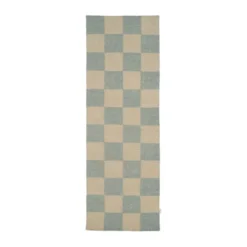 Square käytävämatto, Harmaa–luonnonväri, 80×240 cm