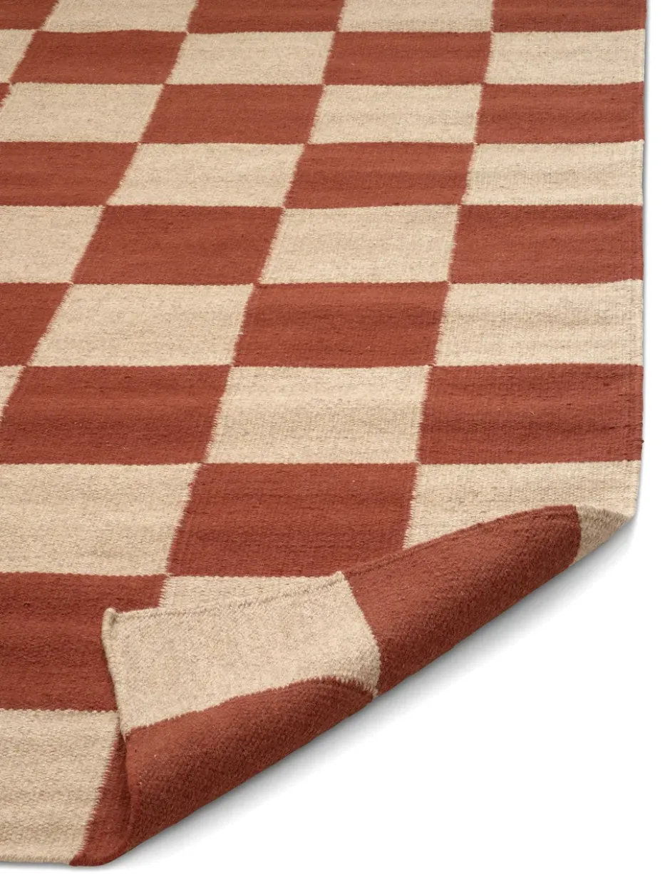 Square matto, Ruskea-luonnollinen, 300x400 cm
