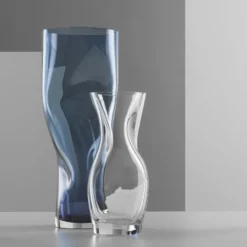Squeeze maljakko 34 cm, Sininen
