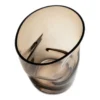 Squeeze tulppaanimaljakko 18 cm, Ruskea