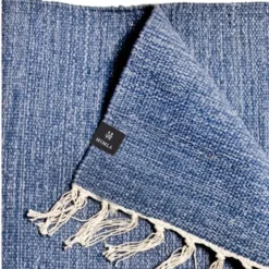 Särö matto denim (sininen), 80x150 cm
