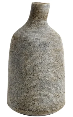 Stain vaasi large 26 cm, Harmaanruskea