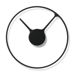 Stelton Time kello Ø 30 cm, musta