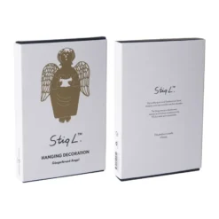 Stig L Gingerbread Angel -joulukuusenkoriste, Kulta