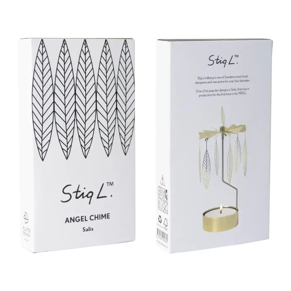 Stig L Salix -enkelikello medium, Kulta