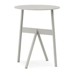 Stock Table sivupöytä Ø37 cm K:46 cm, Warm Grey