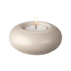 Stone lyhty Ø9 cm, Beige