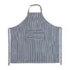 Striped denim esiliina, Blue