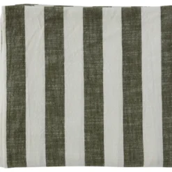 Striped pöytäliina 140 x 260 cm, Olive