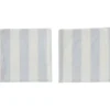 Striped servetti 45 x 45 cm 2-pakkaus, Ice Blue