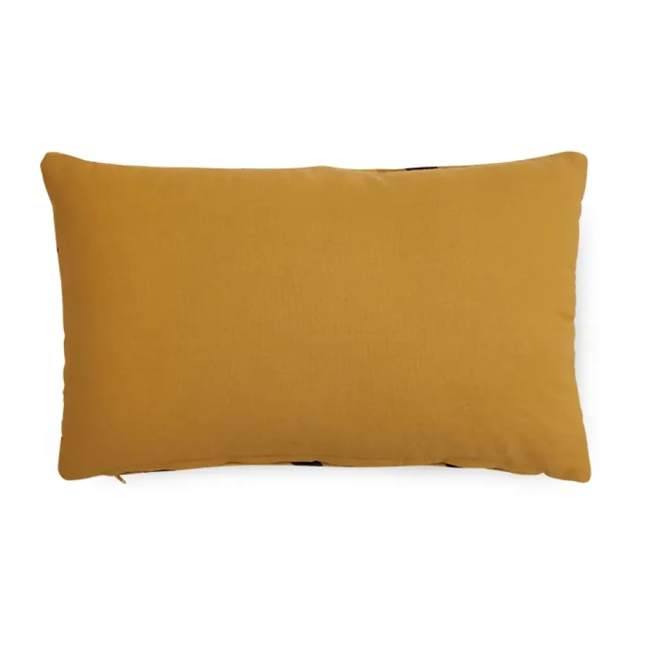 Striped velvet tyyny 30x50 cm, Honey