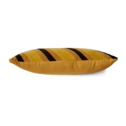 Striped velvet tyyny 30x50 cm, Honey