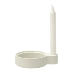Styles kynttilänjalka 3,6x16 cm, Offwhite-alumiini