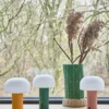 Styles LED-valo kannettava Ø15 cm, Green