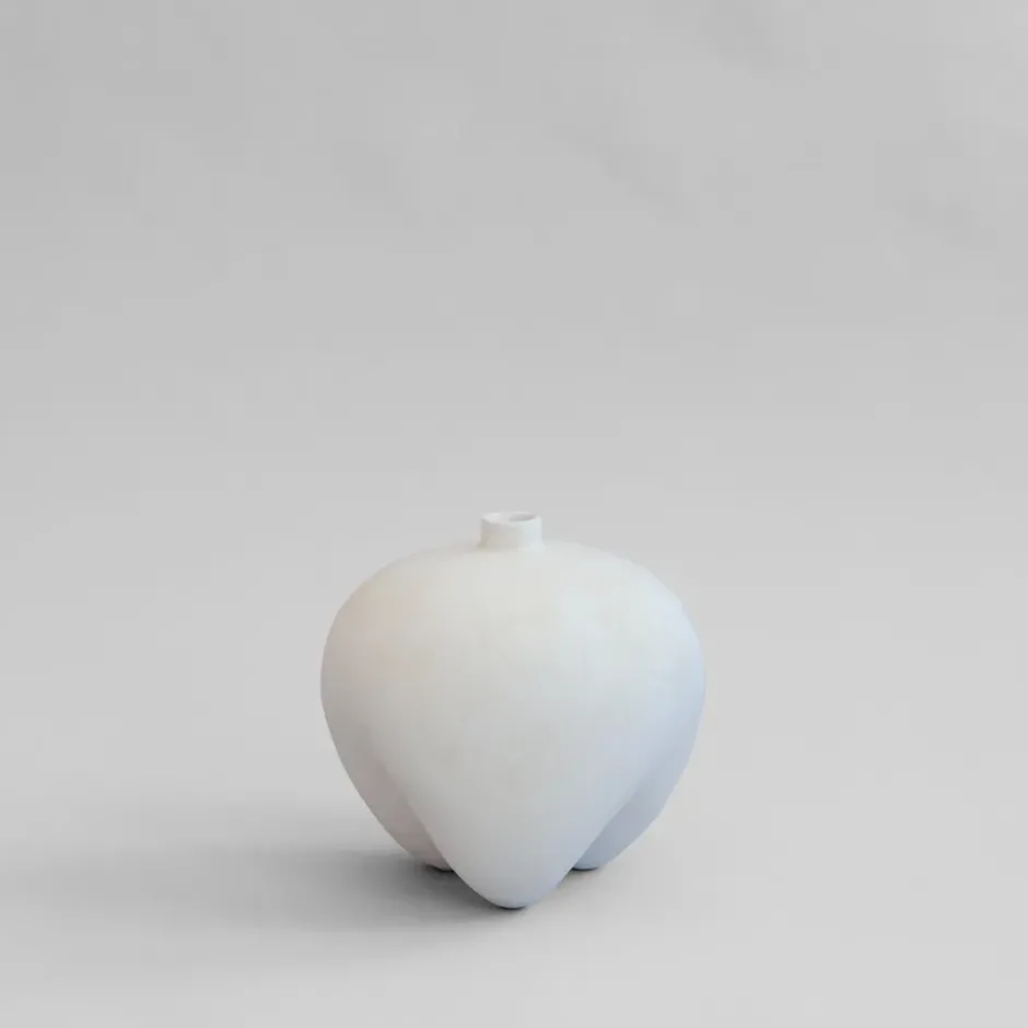 Sumo maljakko mini, Bone White