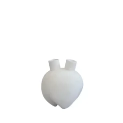 Sumo vaasi Horns Ø24 cm, Luunvalkoinen