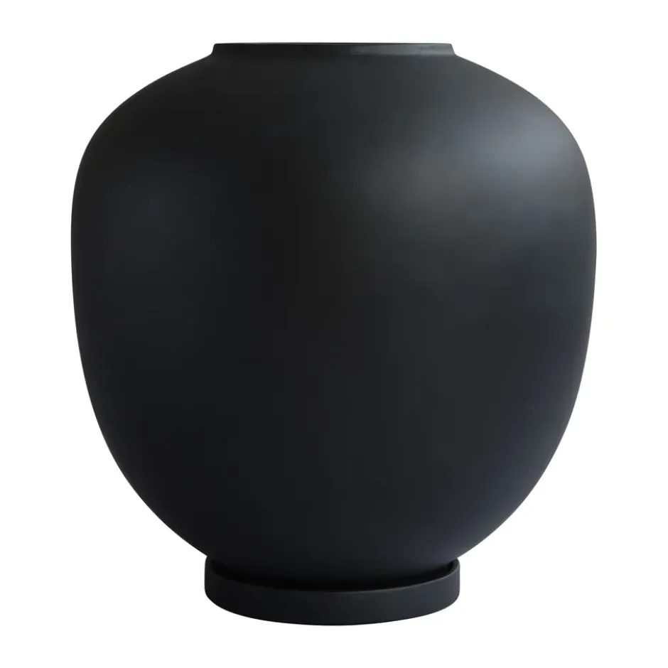 Sunao maljakko big 55 cm, Musta