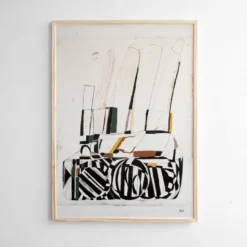 Takes time to pass -juliste 70x100 cm, Multi