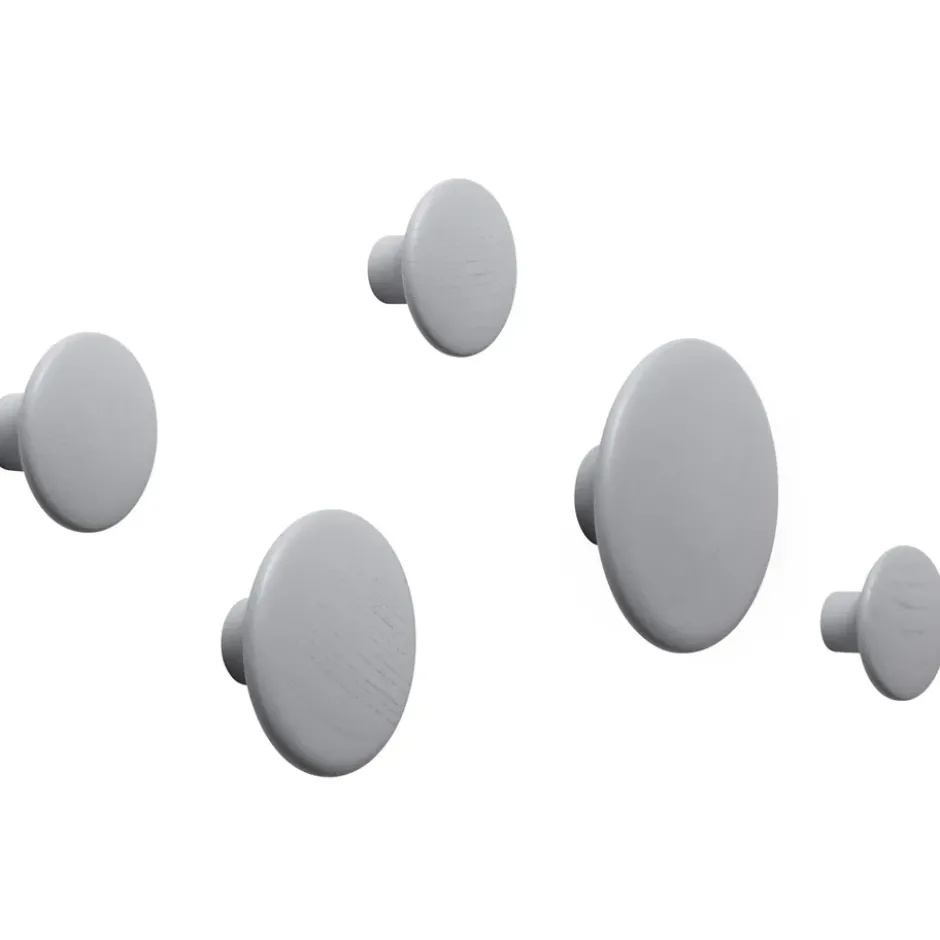 The Dots ripustin harmaa, Ø17 cm