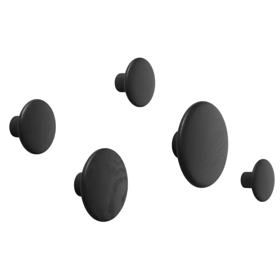 The Dots ripustin, 5 kpl, Musta saarni
