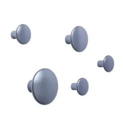 The Dots ripustin metalli 5 kpl, Pale blue