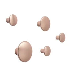 The Dots ripustin metalli 5 kpl, Rose