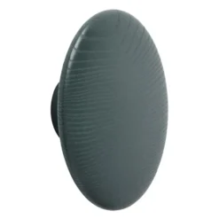 The Dots -vaatekoukku dark green, Ø 17 cm