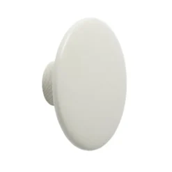 The Dots -vaatekoukku off white, Ø 13 cm