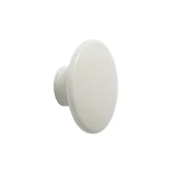The Dots -vaatekoukku off white, Ø 9 cm