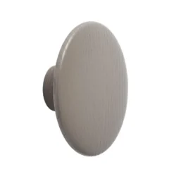 The Dots -vaatekoukku taupe, Ø 13 cm