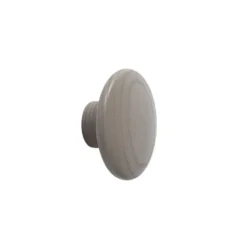 The Dots -vaatekoukku taupe, Ø 6,5 cm