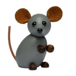 The farm mouse koriste 7 cm, Harmaa