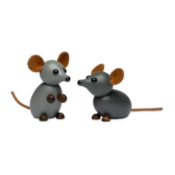 The farm mouse koriste 7 cm, Harmaa