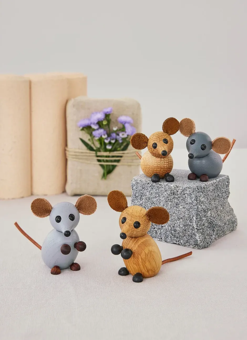 The house mouse koriste 4,5 cm, Harmaa