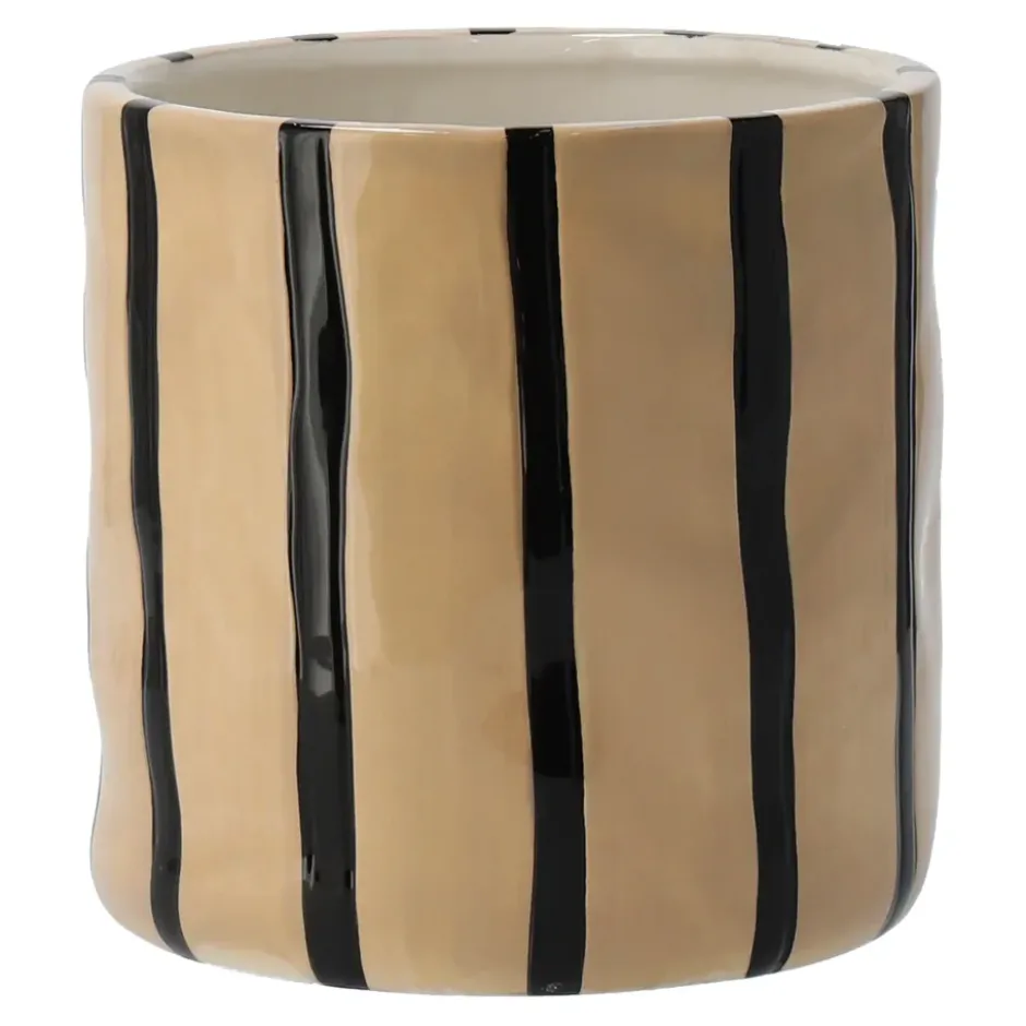 Thrive ruukku Ø20 cm, Beige-musta