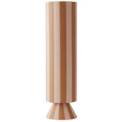 Toppu maljakko 31 cm, Caramel