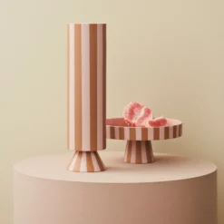 Toppu maljakko 31 cm, Caramel