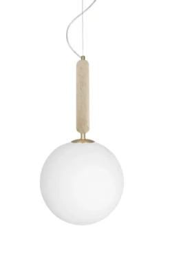 Torrano riippuvalaisin 30 cm, Travertiini