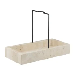 Travertiini tiskipöydän järjestelijä 12x23,5 cm, Liinavaatteet