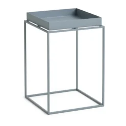 Tray Table keskikokoinen tarjoilupöytä, Pigeon blue, 30x30x44 cm