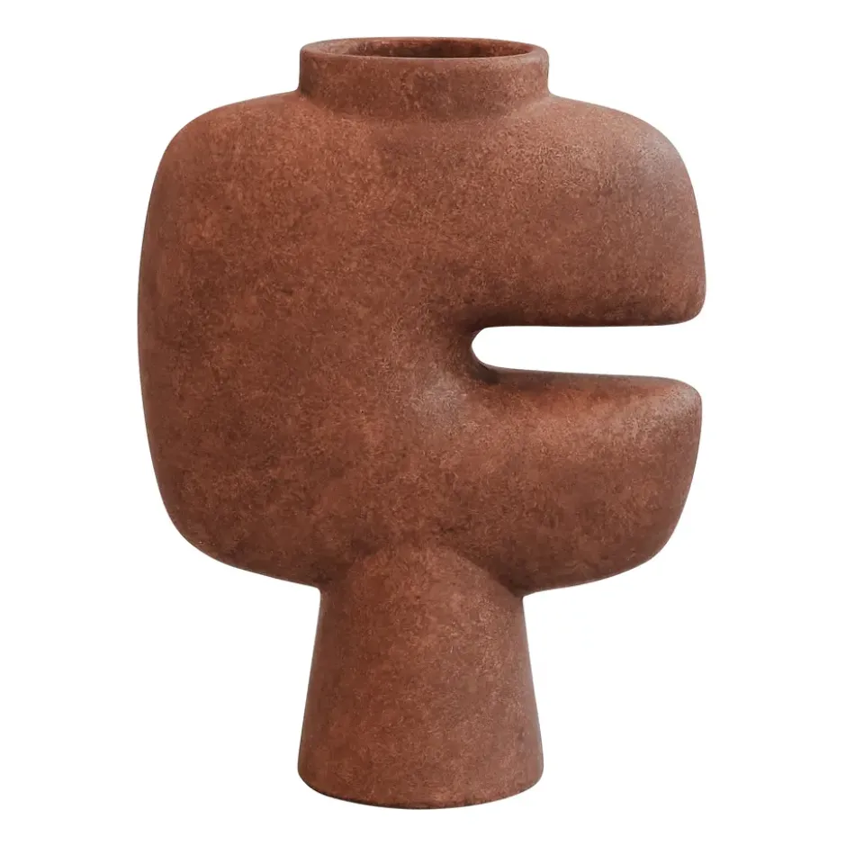 Tribal maljakko medio, Terracotta