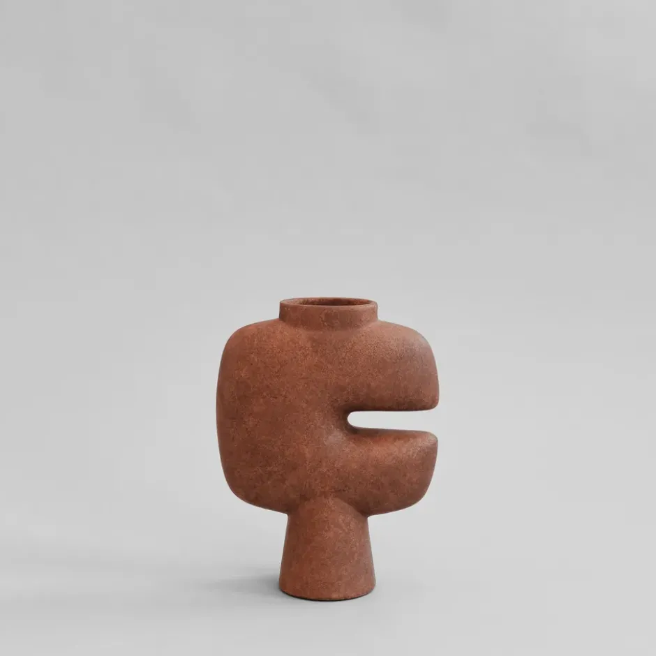 Tribal maljakko medio, Terracotta