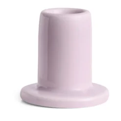 Tube kynttilänjalka 5 cm, Pale pink