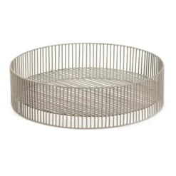 Turn kori matala Ø 40 cm, Grey