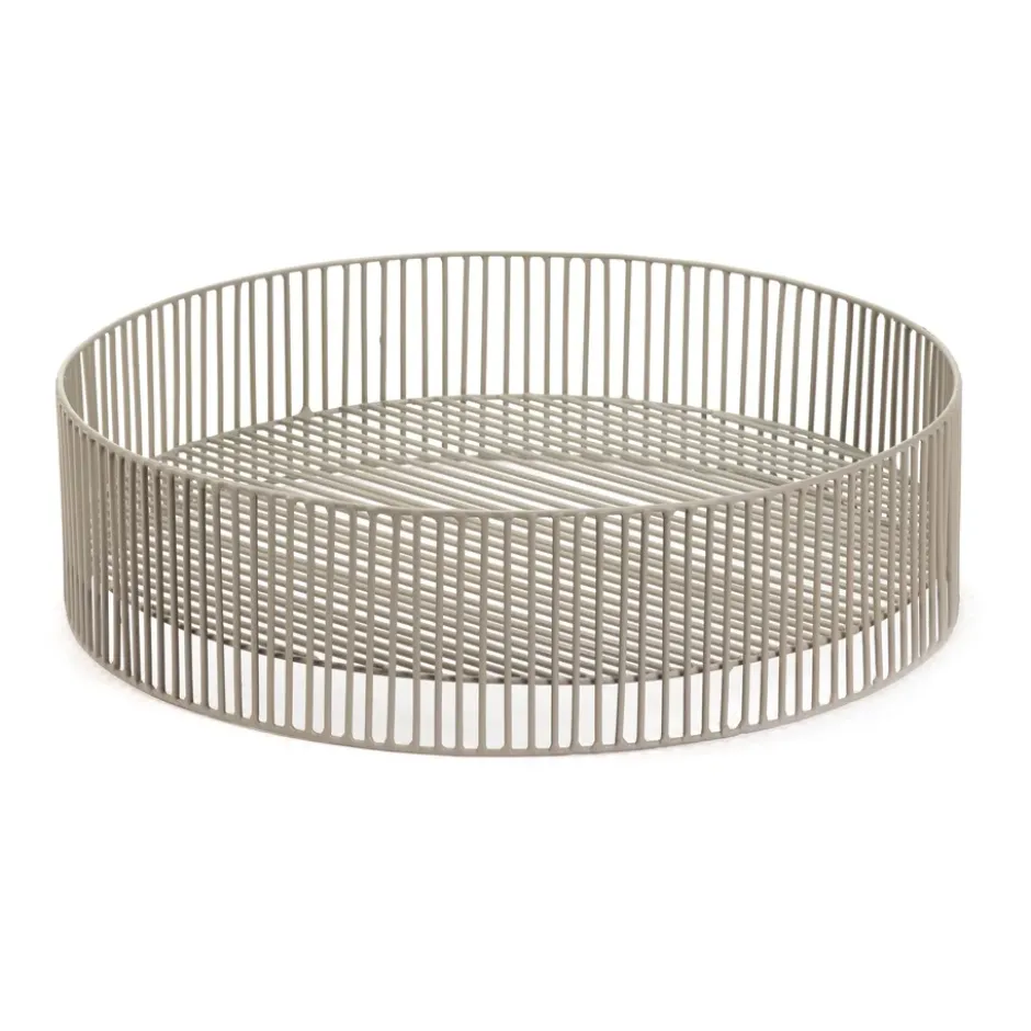 Turn kori matala Ø 40 cm, Grey