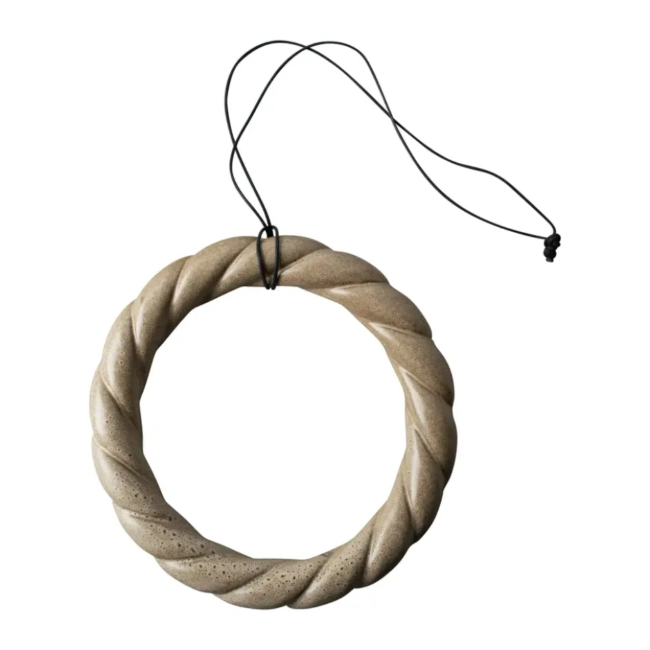 Twine kranssi Ø27 cm, Beige