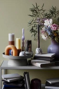 Twist twisted candles kierretty kynttilä 23 cm 2-pakkaus, Orchid light purple